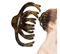 Artiglio con capelli da polpo, grandi artigli | Eleganti pinze di granchio retrò eleganti, accessorio per acconciatura non slittata, pinze a mascella per capelli spessi, fine, ricci, lungh