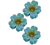 Artiglio dei capelli dei fiori, clip per capelli | 3 clip colorate per artigli - per le vacanze eleganti, fiori artificiali, per capelli per amici e fa