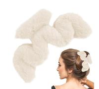 Artiglio di peluche, ondulata, grande artiglio, accessorio per capelli lunghi spessi, capelli grandi per donne e ragazze per uso quotidiano