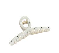 Artiglio for capelli con geometria a pois bianchi e neri, 4 pezzi, compatibile forcine da donna, clip a forma di squalo, accessori for mollette for granchio(C)