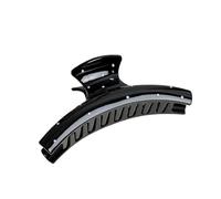 Artiglio for capelli con geometria a pois bianchi e neri, 4 pezzi, compatibile forcine da donna, clip a forma di squalo, accessori for mollette for granchio(H)
