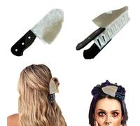 Artiglio per capelli a forma di coltello 2 pezzi-Fermagli per capelli gotici per le donne, Barrettes cosplay per la festa di Halloween, Fermagli per capelli alla moda alternativa