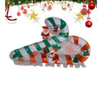Artiglio per capelli di Natale, Clip per artiglio di Natale | Fermaglio per capelli di Natale cartone animato Fermaglio per capelli spesso | per capelli per le vacanze Fermagli per capelli d