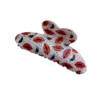 Artiglio per capelli in acrilico a labbro disegna accessori per capelli da donna decorazione per capelli per appassionati di moda e cercatori di stili