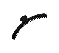 Artiglio per capelli opaco di alta qualità per meccanismo a molla resistente e ben disposti denti accessori per styling professionale clip in resina leggera