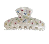 Artiglio per capelli vintage carino clip mascella morsetto strass forcina per capelli antiscivolo clip per capelli accessorio gioielli donna copricapo grandi artigli per capelli artigli per capelli