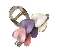 Artiglio per pinze per capelli, pinze per capelli - Artiglio a forcina a forma di cuore, per lo styling dei capelli Clip per capelli alla moda per fidanzata, moglie, amica, sorella, figlia, m