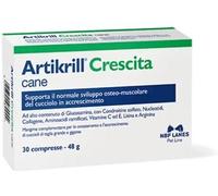 Artikrill Crescita Mangime Complementare per lo Sviluppo Articolare dei Cuccioli 30 Compresse