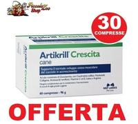 Artikrill Go Crescita cane 30 compresse supporto articolazioni cani