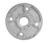 Artillery Flangia a Pavimento Filettata, 10 Pezzi DN15 1/2 in Flangia a 4 Fori Pavimento in Lega di Alluminio Raccordi per Tubi con Base di Fissaggio a Mensola Filettata