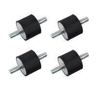 Artillery Supporti in Gomma, IIsolatore antivibrazioni Isolamento in Gomma antivibrazioni Supporti ammortizzatori Bobine per Barche per Auto Silentblock, Confezione da 4 M10 40 * 30