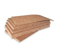 ARTIMESTIERI - Pannelli di Sughero da 1 a 10 cm di spessore - isolamento termico,acustico tetti cappotti e pavimenti - 2cm - conf. da 7.5 mq