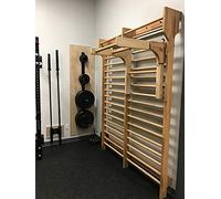 Artimex Adattatore Barra per trazioni e Barra di Immersione per spalliera svedesi, per Ginnastica e Fitness, codice 248-legno