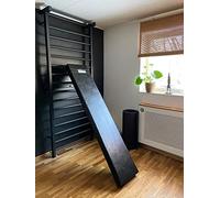 Artimex Set comprensivo di spalliera in Acciaio e Panca per Addominali, per Ginnastica e Fitness - utilizzato in casa, palestre o Centri Fitness, codice 221-Metall-set