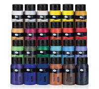 Artina Set di 24 Colori acrilici in pratici tubetti - per Uso Artistico - 500ml - Colori Brillanti Assortiti - Alta pigmentazione - Set Colori Pittura 24x500ml