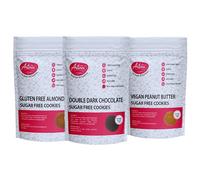 Artinci Keto Snack Sugar-Free Low Carb Cookies | Made with Natural Cold-pressed Oils From Seeds, Nuts or Dairy | No Preservatives, Natural Stevia Based Sweetener (Pack of 3)