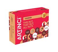 Artinci Mixed Nut Keto Cookies | Gluten-Free, Sugar-Free | Diet Snacks for Healthy Living Low Carb Ingredients (185gm) (Pack of 1)