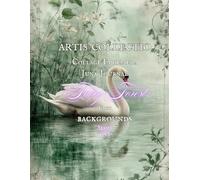 ARTIS COLLECTIO Collage Ephemera For Junk Journal, Fairy Forest vol.2- Fairy Background Series: A Collection Book with 136 Backgrounds To Use, Cut Out and Paste for Art Journaling, Vintage, Mixed Media and Scrapbooking Collage Decorative Art