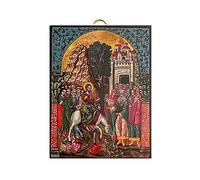 Artis Premium Replicas Icona della Domenica delle Palme del XVIII secolo (14 x 18 cm)