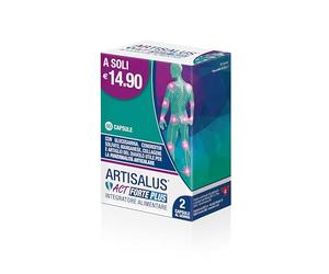 Artisalus Act Forte Plus, Integratore Alimentare per il Mantenimento della Funzionalità Articolare, a base di Glucosammina, Condroitin Solfato, Manganese e Collagene - Confezione da 60 Capsule