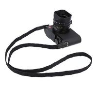 Artisan&Artist A+A ACAM-318 BKBK Cinghia per fotocamera in seta extra lunga nera