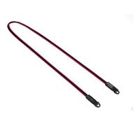 Artisan&Artist ACAM-320A BKRE Cinghia per fotocamera in seta versione lunga nero/rosso