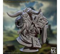 Artisan Guild Miniature D&D Elephorim Ivory Sentinels bust resin 3d print