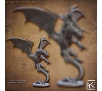 Artisan Guild Miniature D&D/wargames Draconian Scourge in resina 3d print