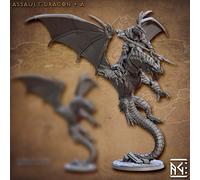 Artisan Guild Miniature D&D/wargames Draconian Scourge in resina 3d print