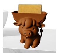 Artisan Highland Cradle, supporto per spugna a forma di stampata in 3D, accessorio per lavello da 10,9 cm con struttura rigida, supporto per la pulizia del bestiame, organizer da cucina con