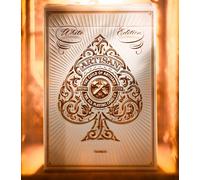 Theory11, 1 Mazzo di Carte da Gioco Collezione White Artisan