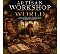 Artisan Workshop Coloring Book: Color Pottery Studios, Weaving Rooms, Woodworking Shops, Bookbinding Studios, Candle Workshops and Glass Art Studios