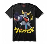 ARTIST MARKET T-Shirt UFO Robot Goldrake - Unisex Manica Corta Nero (IT, Testo, M, Regular, Regular, Standard, Nero)