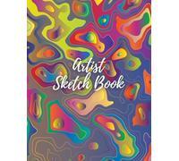 Artist Sketchbook: Notebook for Drawing, Writing, Painting, Sketching or Doodling, 100 Pages, 8.5x11: Unique Premium Glossy Cover - Makes a Perfect Gift For Any Occasion