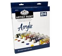 Artista Acrilico Set Pittura Grande 21ml Tubetti & Brush Craft Royal Langnickel