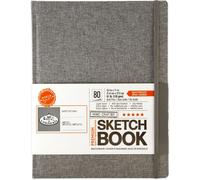 Artista Libro Schizzo A4 Tessuto Grigio Rigido Cover Posteriore 120gsm Disegno