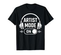 Artista Modo su Creative Design Divertente Graphic Designer Musica Maglietta