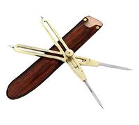 Artista proporzionale Scala Divisore Strumento di Disegno Professionale 9 "Lungo Ottone Solido con Heavy Duty Punto In Acciaio