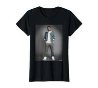 Artista Rap Kanye West di Michael Grecco Maglietta, Donna, Nero, XL