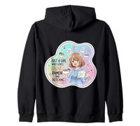 Artista Solo Una Ragazza Che AMA Anime Ramen E Sketching Art Felpa con Cappuccio