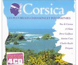 Artistes Divers - Coffret 4 CD : Trésors de la Corse : Les Plus belles chansons et polyphonies