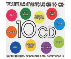 Artistes Divers - Toute la musique en 10 CD