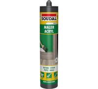 Artisti acrilico Soudal Bauacryl al tessuto 310 ml colore grigio