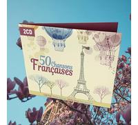 Artisti Vari - 50 Chansons Françaises, La Vie en Rose, Les Feuilles Mortes, Douce France, Classic French Songs [2CD]