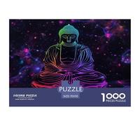 Artistic Buddha Statues 1000 Pezzi Puzzle Regalo Creativo Per Il Relax Per Adulti A Partire Dai 14 Anni Confezione Di Alta Qualità Sfide Extra Divertenti Intrattenimento Creativo 70x50cm/1000pcs