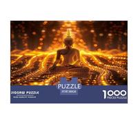 Artistic Buddha Statues Jigsaw Puzzle Impossible 1000 Pezzi Decorazione Per La Casa. Rilassamento E Intelligence Per Adulti E Ragazzi Da 14 Anni 38x26cm/1000pcs