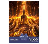 Artistic Buddha Statues Puzzle Impossibili 1000Pcs Decorazione Per La Casa. Rilassamento E Intelligence Per Adulti E Ragazzi Da 14 Anni 70x50cm/1000pcs