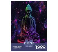 Artistic Buddha Statues Puzzle Impossible 1000Pcs Decorazione Per La Casa. Giochi Rilassamento E Intelligence Per Adulti E Ragazzi Da 14 Anni 38x26cm/1000pcs