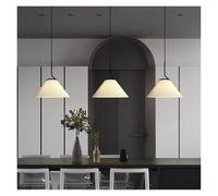 Artistic Creativity Iron Fabric LED Decorative White Chandelier Bedroom Study Studio Lighting Fixtures Dropshipping