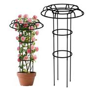 Artistic Garden Trellis, Vertical Plant Support, Landscaping Pole with Sturdy Build, Weather Resistant Flower Trellis, Tomato Climbing with Elegant Design, Garden Accessory for Peas